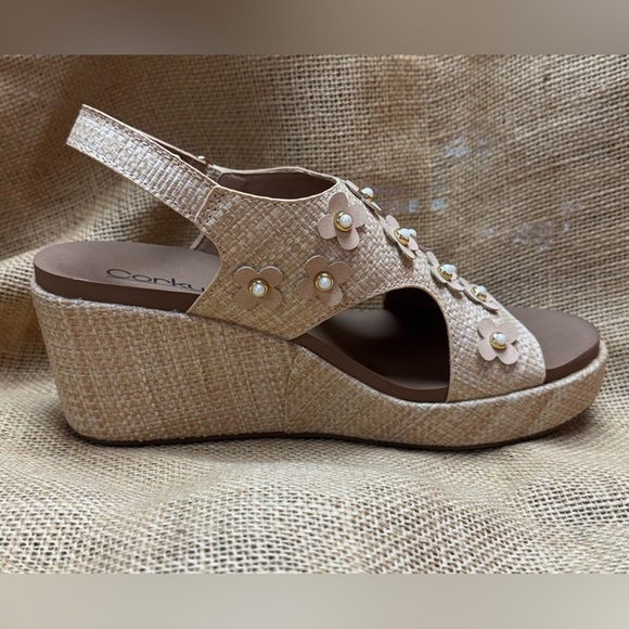 Corkys Women's Tan Sandals Carleys - Picture 7 of 7